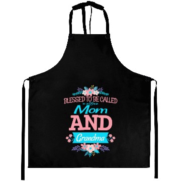 Discover Blessed to Be Called Mom and Grandma Aprons