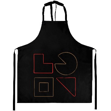 Discover Geometric Patterns with a Modern Twist: A Colorfu Aprons