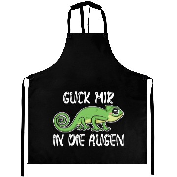 Discover Cute chameleon animal lover Aprons