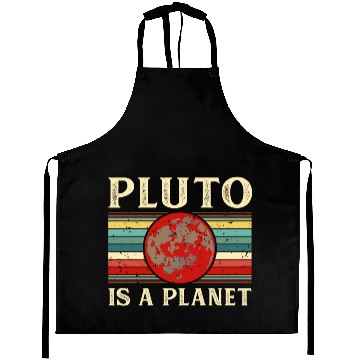 Discover Pluto is a Planet Space Astronomy Science Geek Aprons