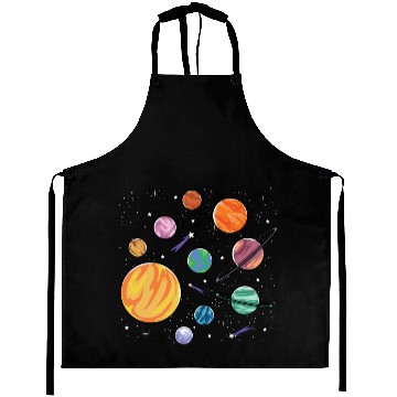 Discover Solar System Planets Science Space Boys Girls Aprons