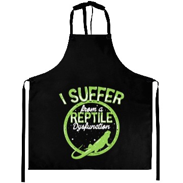 Discover reptile dysfunction reptile lover lizard Aprons