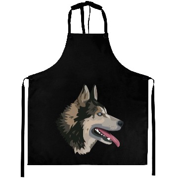 Discover husky dog Aprons