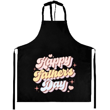 Discover Groovy Happy Father's Day Aprons