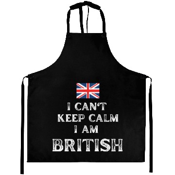 Discover I Can't Keep Calm I'm British Aprons