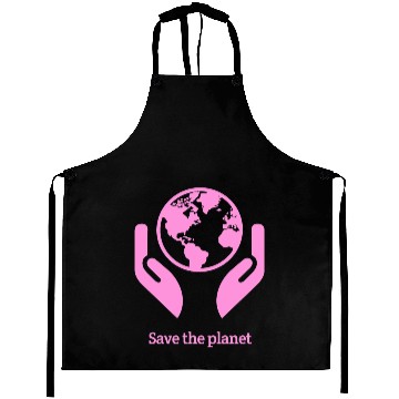 Discover Save The Planet Aprons