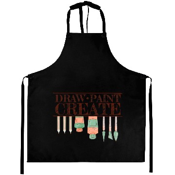 Discover Draw Paint Create For Art Teacher Painter Aprons