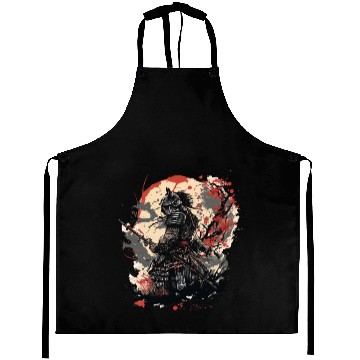 Discover Samurai Warrior with Katana Aprons