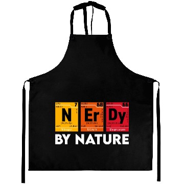 Discover Cool Nerd Design Nerdy By Nature Aprons