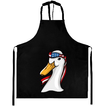 Discover Duck Patriotic USA 1 Aprons