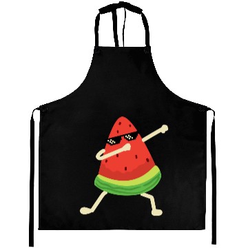 Discover Dabbing Watermelon Melon summer Fruit Lover Aprons