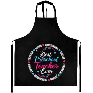 Discover Best Preschool Teacher Ever Aprons