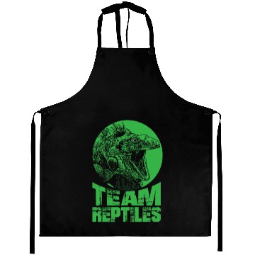 Discover Yawning Common Green Iguana Aprons