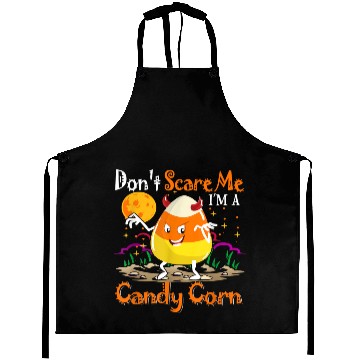 Discover Dont Scare Me Im A Candy Corn Halloween Candy Corn Aprons