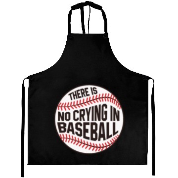 Discover Baseball There is no crying in Baseball Aprons