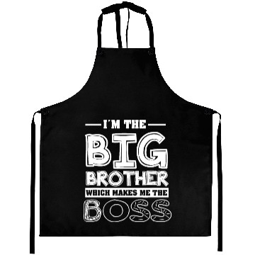 Discover Im the big brother - Funny Big Brother Boy Aprons