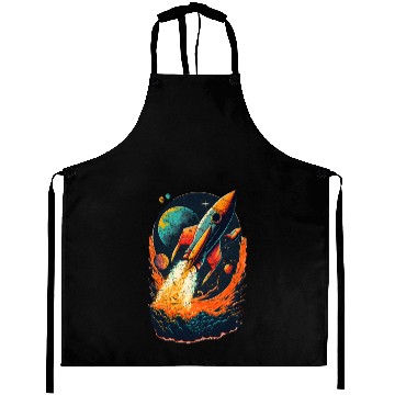 Discover To The Mars Aprons