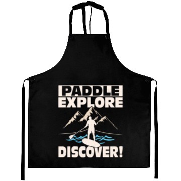 Discover Paddle, Explore, Discover! Stand Up Paddling Board Aprons