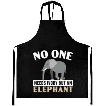 Discover Elephant Lover Wildlife Animal Zoo Zookeeper Aprons