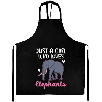 Discover Elephant Lover Wildlife Animal Zoo Zookeeper Aprons