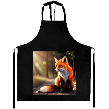 Discover Logo Fox Aprons