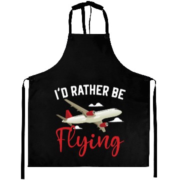 Discover Airplane Plane Pilot Aviator Sky Flight Instructor Aprons
