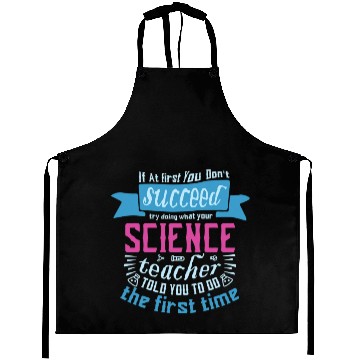 Discover Science Chemist periodic funny Scientist Chemistry Aprons