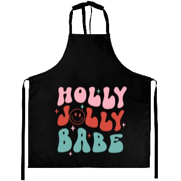 Discover Holly Jolly Babe Aprons