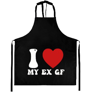 Discover I Love My Ex Girlfriend Aprons
