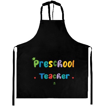 Discover Preschool Teacher Funny Aprons