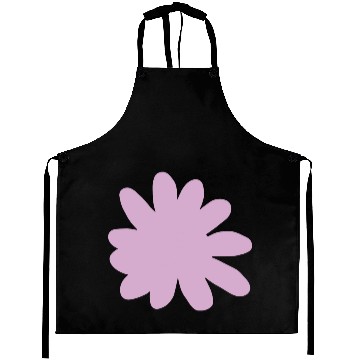 Discover Magenta Abstract Minimal Flower Aprons
