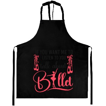 Discover Ballet Dancer Dance Girl Ballerina Aprons