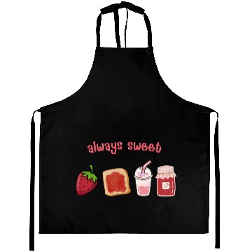 Discover Always sweet Embrace the Strawberry Life Aprons