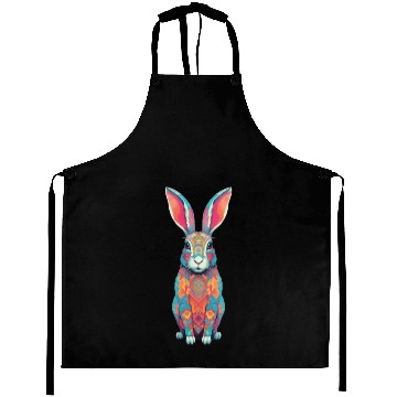 Discover Colorful Bunny Aprons