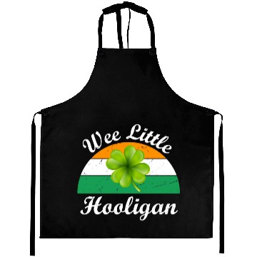 Discover Wee Little Hooligan St Patricks Day Aprons
