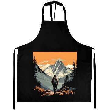 Discover Mountain Adventure Hiking Aprons