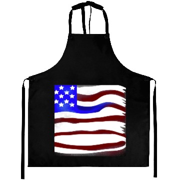 Discover Usa Flag Aprons