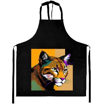 Discover Mountain Lion future ink Aprons