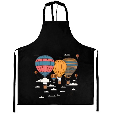 Discover Soaring Above: Hot Air Balloon Adventures. Aprons