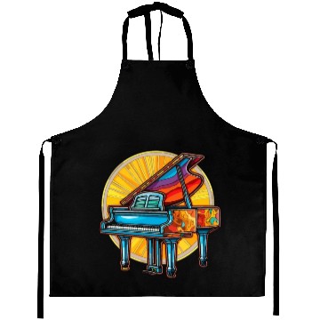Discover Vibrant Piano Aprons