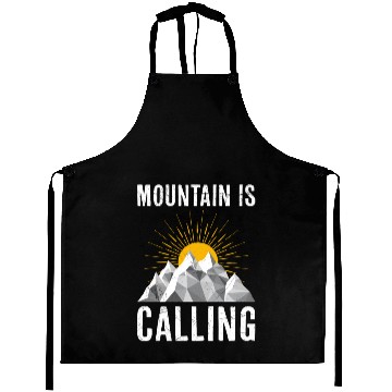 Discover Mountain is Calling Mountain lover Climber Aprons