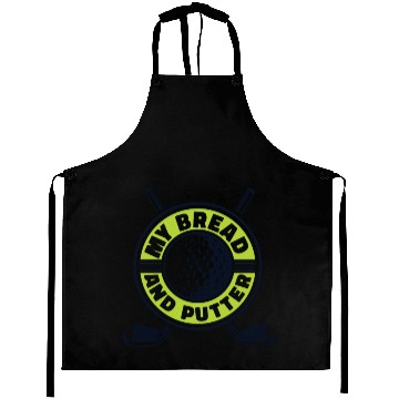 Discover My Bread And Putter Player Pro Golfer Golfing Aprons
