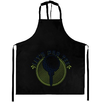 Discover Let's Par Aprons Golfer Golfing Legend Player Pro
