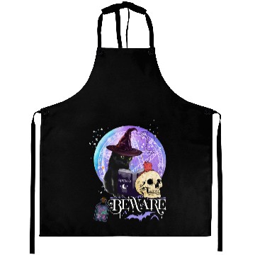 Discover Magic Witch Tarot cards Beware potion witchy hat Aprons