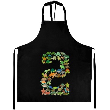 Discover 2nd birthday sea turtle tortoise theme 2 year old Aprons