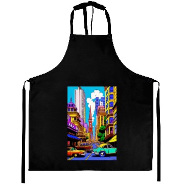 Discover "Maximalist Chaos: chaotic stunning San Francisco Aprons