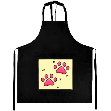 Discover Dont Underestimate the Small Steps Cat Lover Aprons