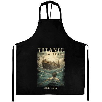 Discover Titanic Swim Team Established 1912 RMS Titanic Aprons