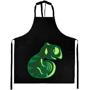 Discover chameleon lizard bunny sweet Aprons