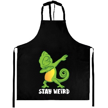 Discover Dabbing Chameleon Sweet Aprons